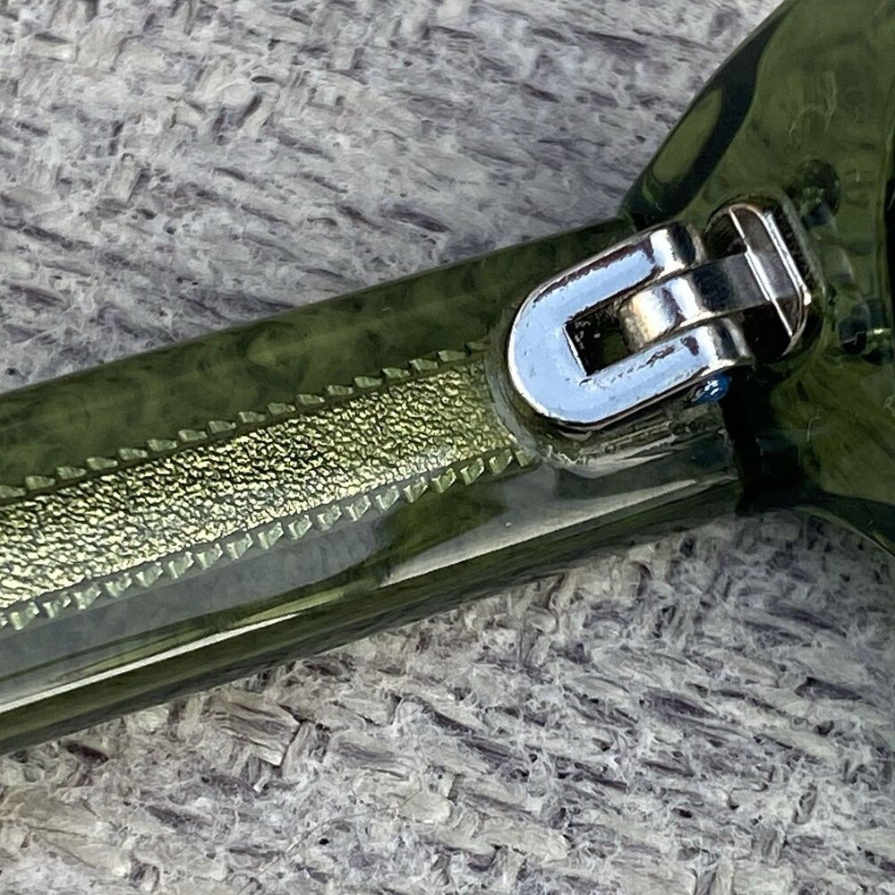 Zenni Olive Green Full Rim Eyeglasses Frames Only Eyewear 125024 - Picture 6 of 16
